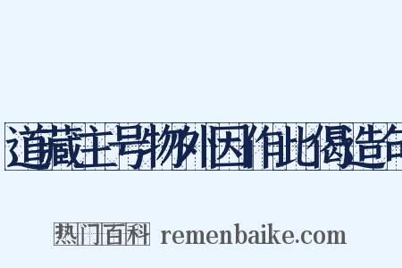 道藏主号物外因作此偈造句是什么意思的图片